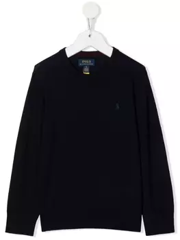 Ralph Lauren джемпер Polo Pony тонкой вязки, синий