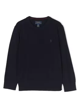 Ralph Lauren джемпер с вышивкой Polo Pony, синий
