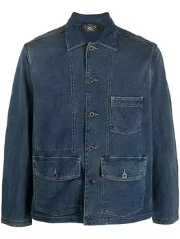 Ralph Lauren джинсовая рубашка на пуговицах, синий