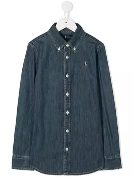Ralph Lauren джинсовая рубашка, синий