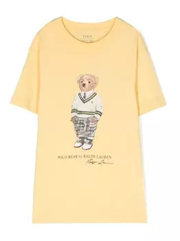 Ralph Lauren футболка Polar Bear, желтый