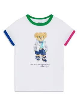 Ralph Lauren футболка Polo Bear, белый