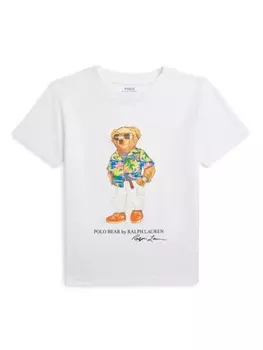 Ralph Lauren футболка Polo Bear, белый