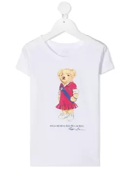 Ralph Lauren футболка Polo Bear, белый