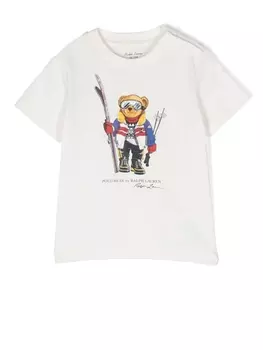 Ralph Lauren футболка Polo Bear, белый