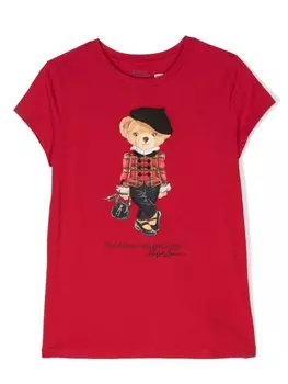 Ralph Lauren футболка Polo Bear, красный