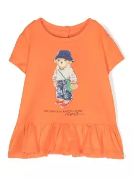 Ralph Lauren футболка Polo Bear, оранжевый