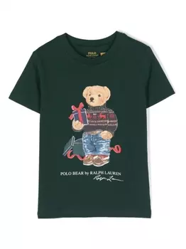 Ralph Lauren футболка Polo Bear, зеленый