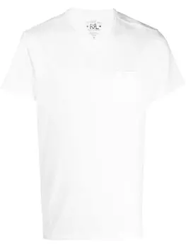 Ralph Lauren футболка с карманом, белый