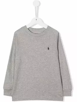Ralph Lauren футболка с круглым вырезом, серый