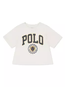 Ralph Lauren футболка с логотипом, белый