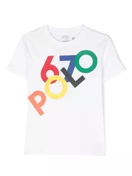 Ralph Lauren футболка с логотипом, белый