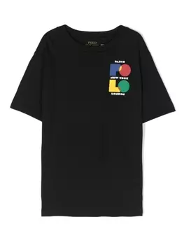 Ralph Lauren футболка с логотипом, черный