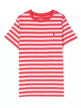 Ralph Lauren футболка с логотипом Polo Pony, красный