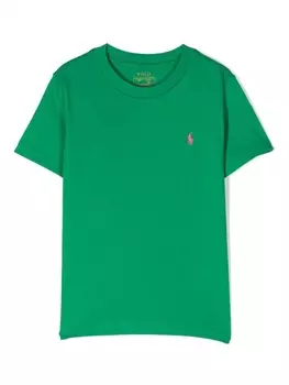 Ralph Lauren футболка с логотипом Polo Pony, зеленый