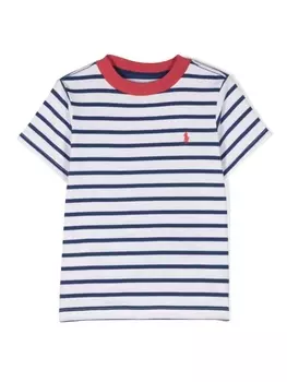 Ralph Lauren футболка с логотипом Polo Pony, белый