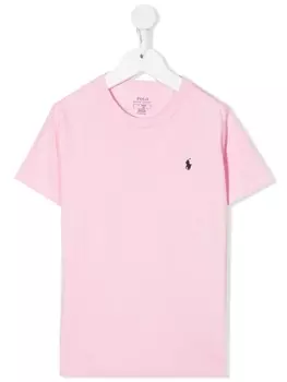 Ralph Lauren футболка с логотипом, розовый