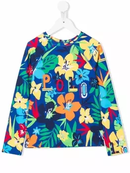 Ralph Lauren футболка с логотипом, синий