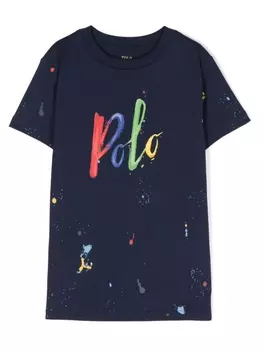 Ralph Lauren футболка с логотипом, синий