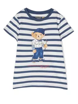 Ralph Lauren футболка с принтом, белый