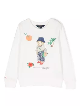 Ralph Lauren футболка с принтом, белый
