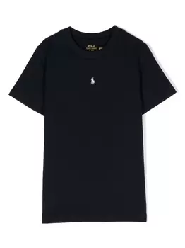 Ralph Lauren футболка с вышивкой, синий