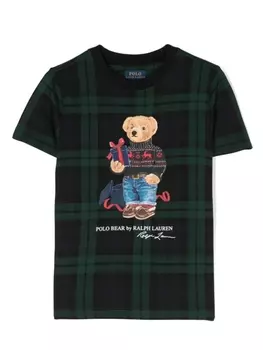 Ralph Lauren футболка Teddy Bear, зеленый