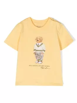 Ralph Lauren футболка Teddy Bear, желтый