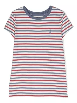 Ralph Lauren футболка в полоску, белый