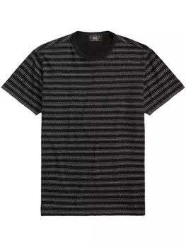 Ralph Lauren футболка в полоску, черный