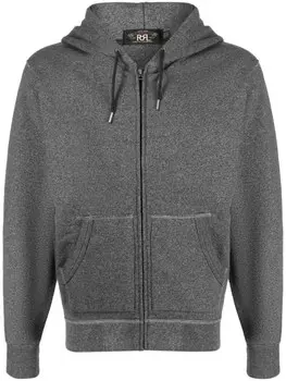 Ralph Lauren худи на молнии, серый