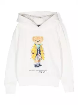 Ralph Lauren худи Polo Bear, белый