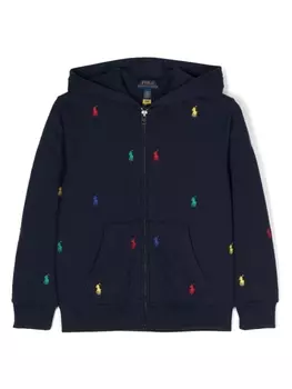 Ralph Lauren худи с логотипом Polo Pony, синий