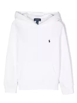 Ralph Lauren худи с логотипом Polo Pony, белый