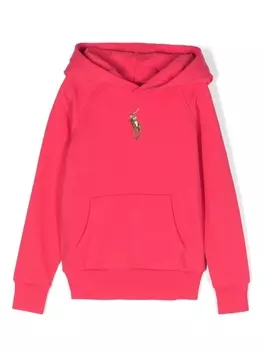 Ralph Lauren худи с логотипом Polo Pony, розовый