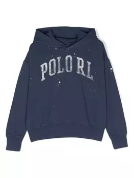 Ralph Lauren худи с логотипом, синий