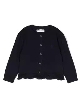Ralph Lauren кардиган с вышитым логотипом, синий