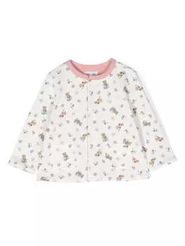 Ralph Lauren кардиган Teddy Bear, белый