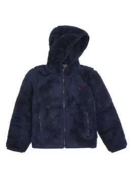 Ralph Lauren Kids флисовая куртка, синий