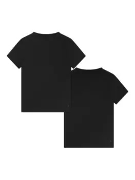 Ralph Lauren Kids футболка с логотипом Polo Pony, черный