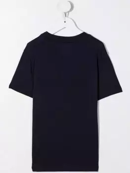 Ralph Lauren Kids футболка с принтом Teddy Bear, синий
