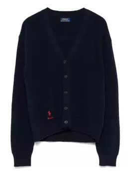 Ralph Lauren Kids кардиган Polo Pony, синий