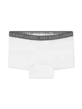 Ralph Lauren Kids комплект из двух боксеров с логотипом, серый