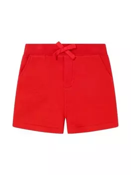 Ralph Lauren Kids комплект из топа и шортов с логотипом Polo Pony, синий