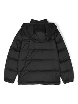 Ralph Lauren Kids куртка с вышивкой Polo Pony, черный