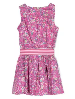 Ralph Lauren Kids платье с цветочным принтом, розовый
