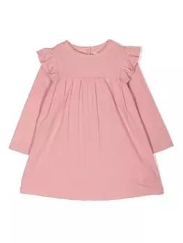 Ralph Lauren Kids платье с оборками, розовый
