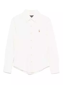 Ralph Lauren Kids рубашка поло-пони, белый