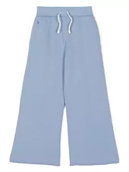 Ralph Lauren Kids широкие брюки из джерси, синий