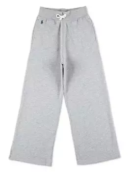 Ralph Lauren Kids спортивные штаны Polo Pony из джерси, серый